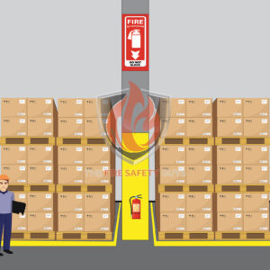 Fire Extinguisher for Warehouse Columns