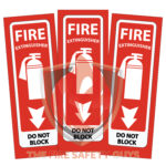 Fire Extinguishers for Columns and hard to see places