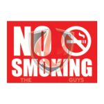 NO SMOKING SIGNS