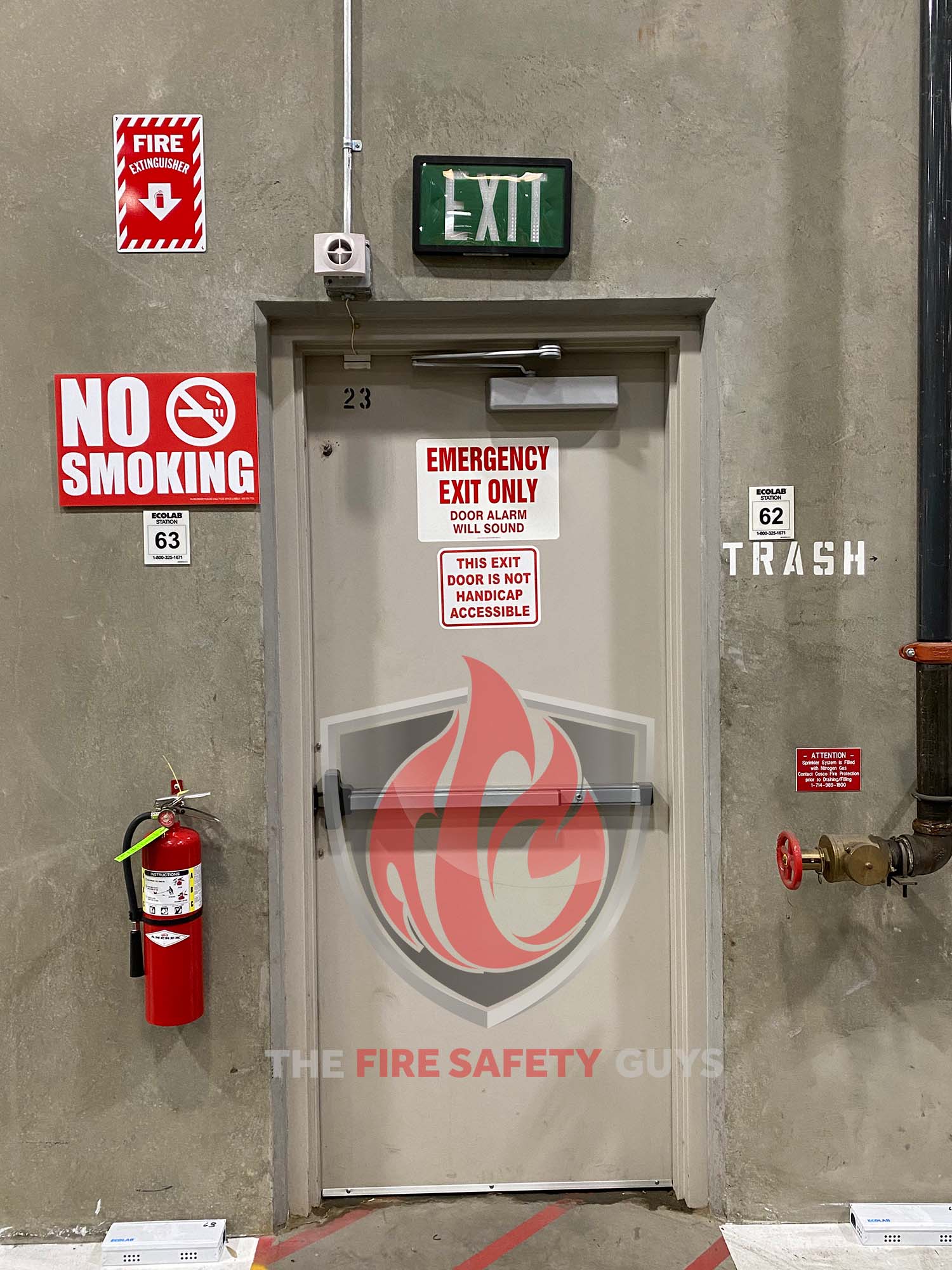 NO SMOKING SIGNS ARE REQUIRED TO PASS HPS INSPECTION