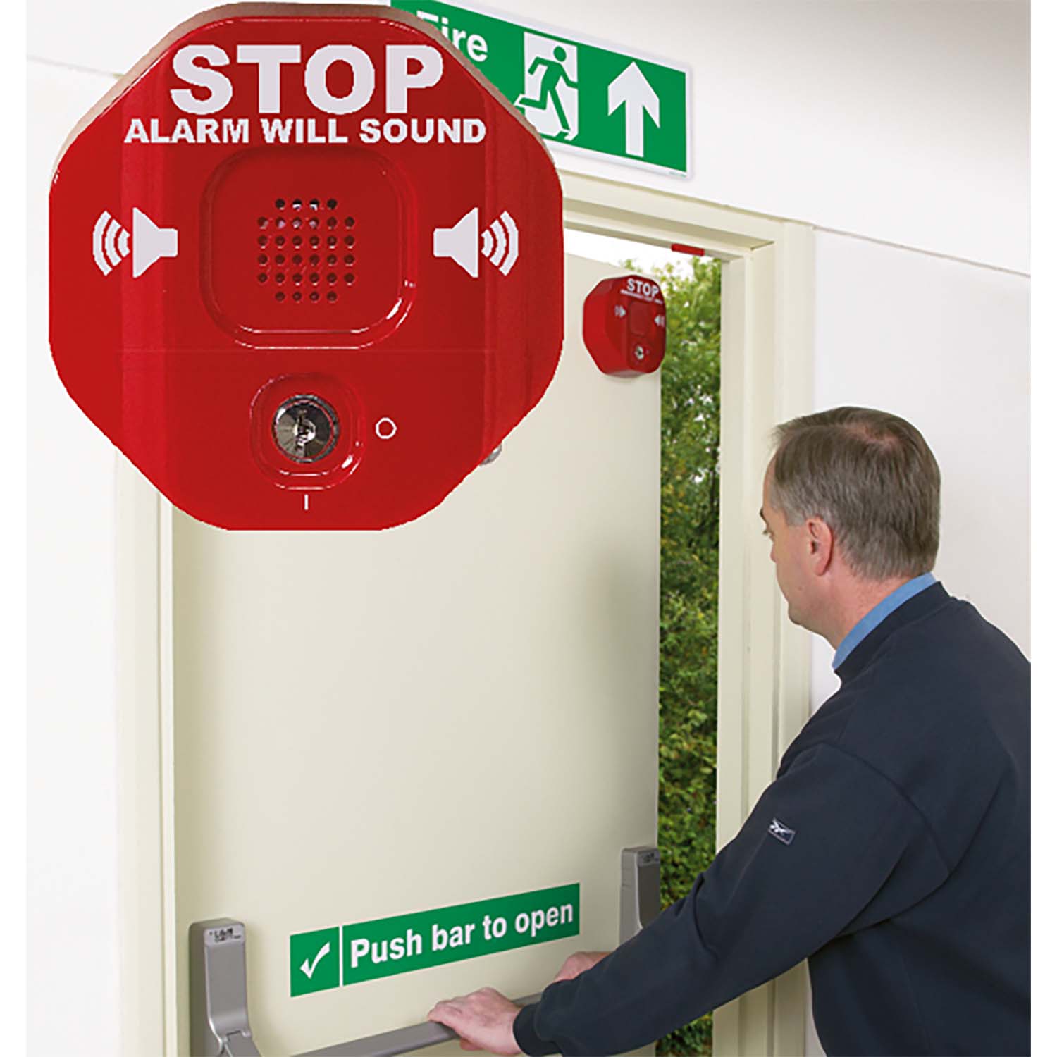 Exit Stopper Door Alarms - The Fire Safety Guys