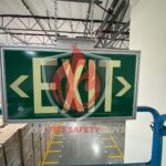 PHOTOLUMINESCENT EXIT SIGNS-FOR RACK