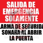 SPANISH EMERGENCY- SALIDA DE EMERGENCIA