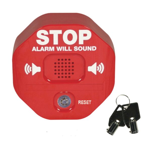 Exit Stopper Door Alarm with Key-