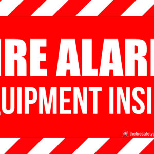 Fire Alarm Equipment inside