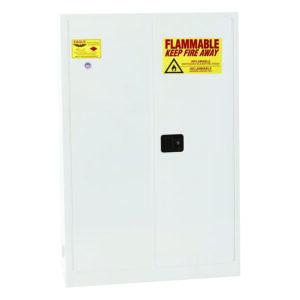 45 Gallon Flammable Liquids Cabinet, 2 Shelves, 2 Doors, Self Close & Manual Close - Image 2